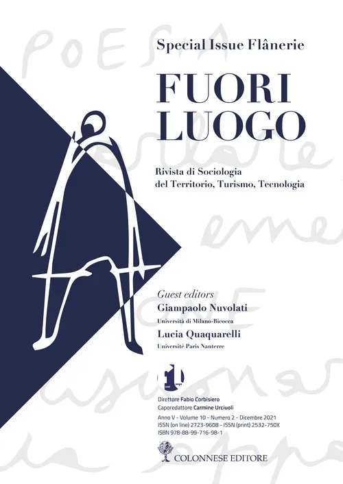 Copertina di Fuori luogo. Rivista di sociologia del territorio, turismo, tecnologia (2021). Vol. 2