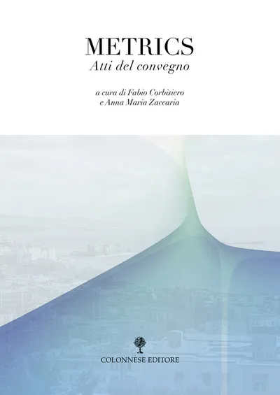 Copertina di Metrics. Atti del convegno
