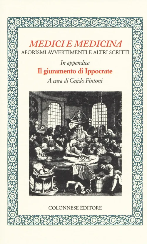Copertina di Medici e medicina. Aforismi, avvertimenti e altri scritti