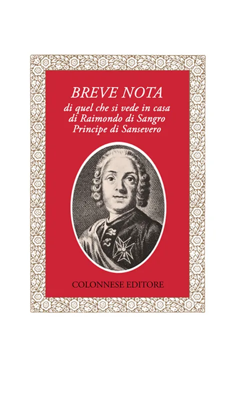 Copertina di Breve nota di quel che si vede in casa di Raimondo di Sangro principe di Sansevero